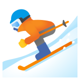 Skiër - Noto Color Emoji