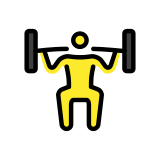 Gewichtheffer - OpenMoji