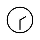 Half drie - OpenMoji