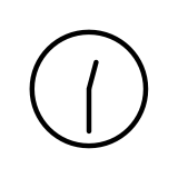 Half één - OpenMoji