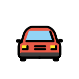 Naderende auto - OpenMoji