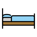 Bed - OpenMoji