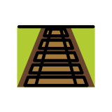 Treinspoor - OpenMoji
