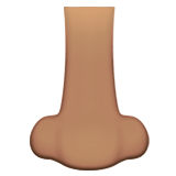 neus: getinte huidskleur