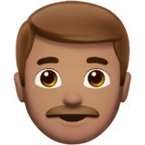 man: getinte huidskleur