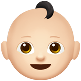 baby: lichte huidskleur