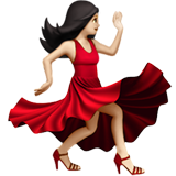 dansende vrouw: lichte huidskleur