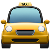Voorzijde taxi emoji