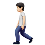 voetganger: lichte huidskleur