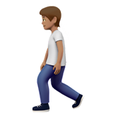 voetganger: getinte huidskleur