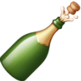 Fles met knallende kurk - Facebook