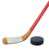 Ijshockeystick en puck - Facebook