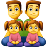 Gezin: man, man, meisje, meisje - Facebook