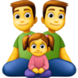 Gezin: man, man, meisje - Facebook