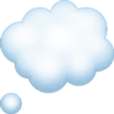 Gedachteballon - Facebook