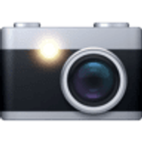 Camera met flitser - Facebook