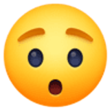 Verstomd gezicht - Facebook