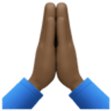 Gevouwen handen: donkere huidskleur - Facebook