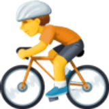 Fietsende persoon - Facebook