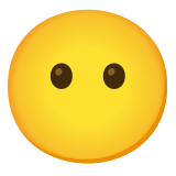 Gezicht zonder mond - Noto Color Emoji