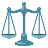 Weegschaal - Noto Color Emoji