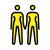 Vrouwen hand in hand - OpenMoji