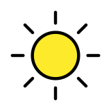 Knop voor hogere helderheid - OpenMoji