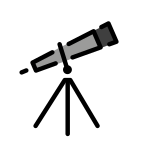 Telescoop - OpenMoji