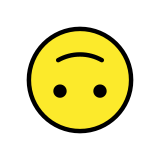 Omgekeerd gezicht - OpenMoji
