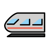 Lightrail - OpenMoji