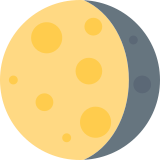 Afnemende maan - Twitter / X