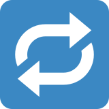 Knop voor herhalen - Twitter / X