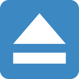 Knop voor uitwerpen - Twitter / X