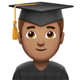 mannelijke student: getinte huidskleur