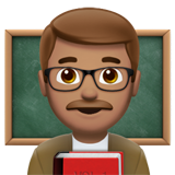 mannelijke docent: getinte huidskleur