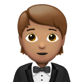 persoon in smoking: getinte huidskleur