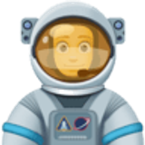 Mannelijke astronaut - Facebook