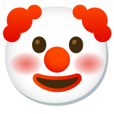 Clownsgezicht - Noto Color Emoji