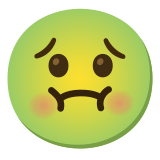 Misselijk gezicht - Noto Color Emoji