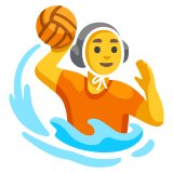 Persoon die waterpolo speelt - Noto Color Emoji