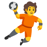 Persoon die handbal speelt - Noto Color Emoji