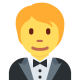 Persoon in smoking - Twitter / X