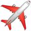 Vliegtuig emoji U+2708 Vliegtuig emoji U+2708
