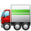 Vrachtwagen emoji U+1F69B Vrachtwagen emoji U+1F69B