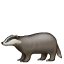 Das emoji U+1F9A1 Das emoji U+1F9A1