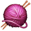 Bolletje wol emoji U+1F9F6 Bolletje wol emoji U+1F9F6