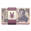 Yen bankbiljet U+1F4B4 Yen bankbiljet U+1F4B4