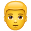 Blonde man emoji U+1F471 U+2642 Blonde man emoji U+1F471 U+2642