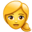 Blondine Whatsapp U+1F471 U+2640 Blondine Whatsapp U+1F471 U+2640