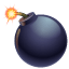 Bom emoji U+1F4A3 Bom emoji U+1F4A3